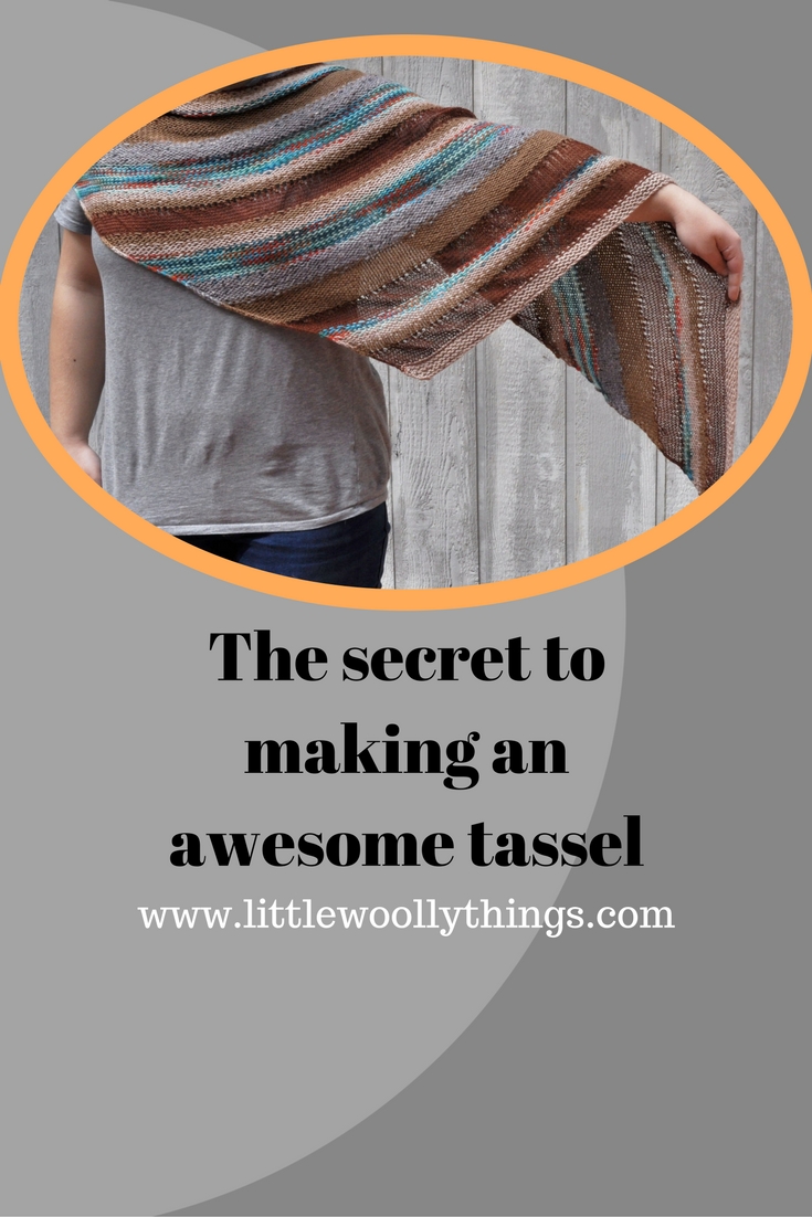 Little Woolly Things blog post tassel tutorial