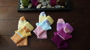 Flip-top fingerless gloves